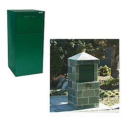 dVault Green Curbside Package Delivery Vault
