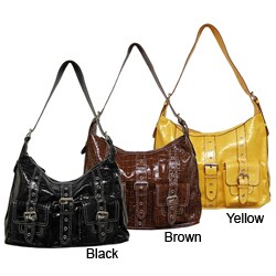 Je Veux Croc Print Single-strap Fashion Shoulder Bag