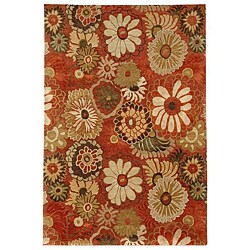 Hand-knotted Bashkim Wool Rug (3'6 x 5'6)