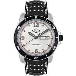GV2 Men's Explorer Automatic Black/ White Watch