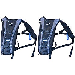 Gooseberry 2-liter Fill Cap Black Hydration Packs (Set of 2)