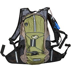Jem 2-liter Premium Wide Open Fill Cap Green Hydration Pack