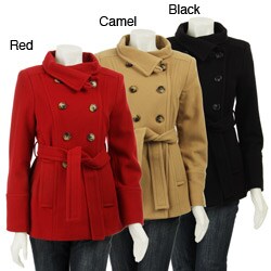 Anne Klein Women's Double-breasted Short Coat | Overstock.com