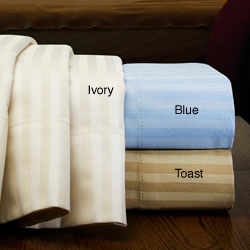 Eurofit Striped 300 Thread Count Sheet Set 
