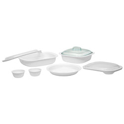 CorningWare SimplyLite 8-piece Bake and Serve Dish Set
