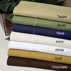 Solid 550 Thread Count Egyptian Cotton Sheet Set