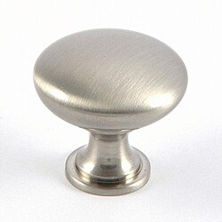 Bellevue Satin Nickel Round Cabinet Knobs (Pack of 25)
