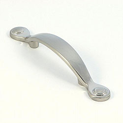 Satin Nickel Arch Cabinet Pulls (Pack of 25)