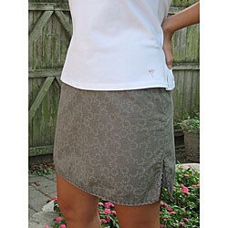 Golftini Women's Grey Firecracker Skort