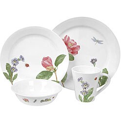 Corelle Impressions Camellia 16-piece Dinnerware Set