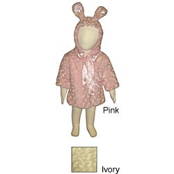 Baby Girl's 'Bunny' Faux Fur Jacket