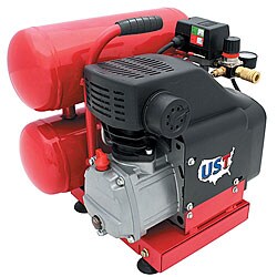 Twin Tank 2HP 4.6-gallon Air Compressor