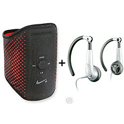 Nike Sport Armband and Vapor Headphones 