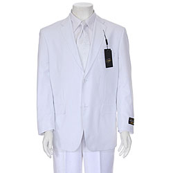 Ferrecci Men's Two-button White Suit