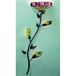 Tiffany-style Stained Glass Wallchiere Wall Sconce