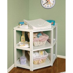 The Diaper Corner White Changing Table