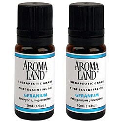 Aromaland 10 ml Geranium Essential Oils (Pack of 2)