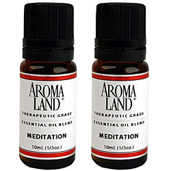 Aromaland 'Meditation' 10 mL Essential Oil Blend (Pack of 2)