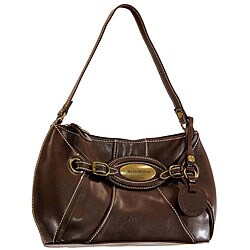 Isaac Mizrahi Women's Brown Faux Leather Handbag