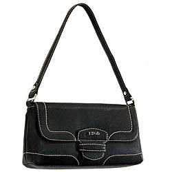 IZOD Women's Westport Pebble Black Clutch