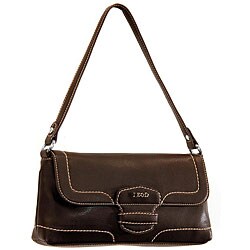 IZOD Women's Westport Pebble Brown Clutch