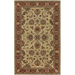 Hand-tufted Coliseum Wool Rug (8' x 10' Oval).