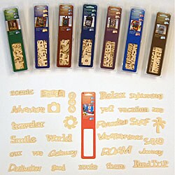 Wooden Letters and Embellishments 300-piece Assortment