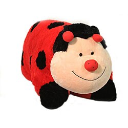 Super Soft 32-inch Ladybug Floor Cushion