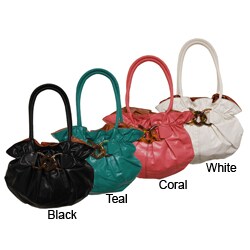 Je Veux Braided Double Strap Slouchy Handbag