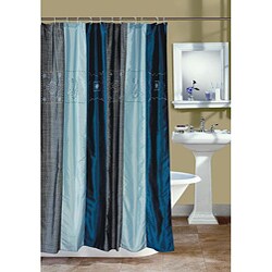 Sarina Blue Shower Curtain