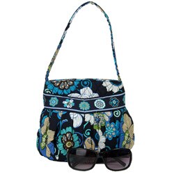 Vera Bradley Mod Floral Blue Hannah Bag