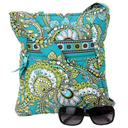 Vera Bradley 'Peacock' Hipster Handbag