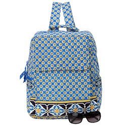 Vera Bradley Riviera Blue Large Backpack