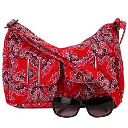Vera Bradley Frankly Scarlet Libby Bag