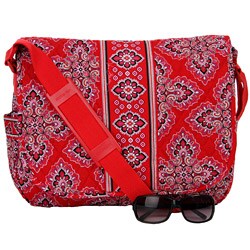Vera Bradley Frankly Scarlet Messenger Bag