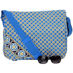 Vera Bradley Riviera Blue Messenger Bag