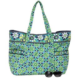Vera Bradley Daisy Daisy Super Tote