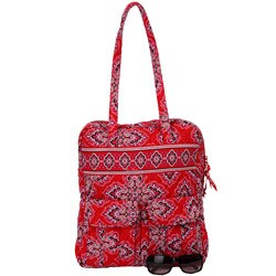 Vera Bradley Frankly Scarlet Tall Tote
