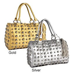 Studded Bowler Bag