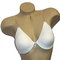 Lilyette Women's Invisible Solutions White Bra
