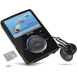 SanDisk Sansa Fuze 4GB Multimedia MP3 Player (Refurbished)
