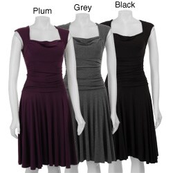 Necessary Objects Junior's Banded Waist Dress