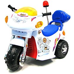 White Knight Battery-operated Ride-on Motorcycle