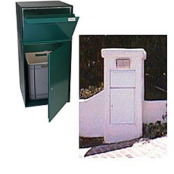 dVault DVCS0023-4 Green Front Access Secure Collection Unit