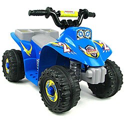 Blue Battery-operated Mini ATV