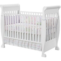 Stasia White Convertible Crib