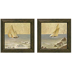 Romano Kessler 'Nautical Fusion' Framed Wall Art Set