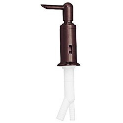 Victorian Bronze Rounded Soap Dispenser/ Air Gap Combo