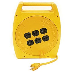 25-foot 16-gauge Power Cord Reel