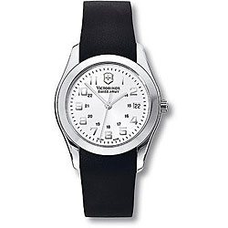 Swiss Army Men's Alliance Black Rubber Strap Watch